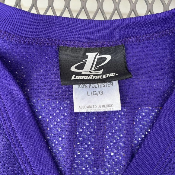 Minnesota Vikings Rudd NFL Football Jersey Purple Logo Athletic Size L - Picture 8 of 10